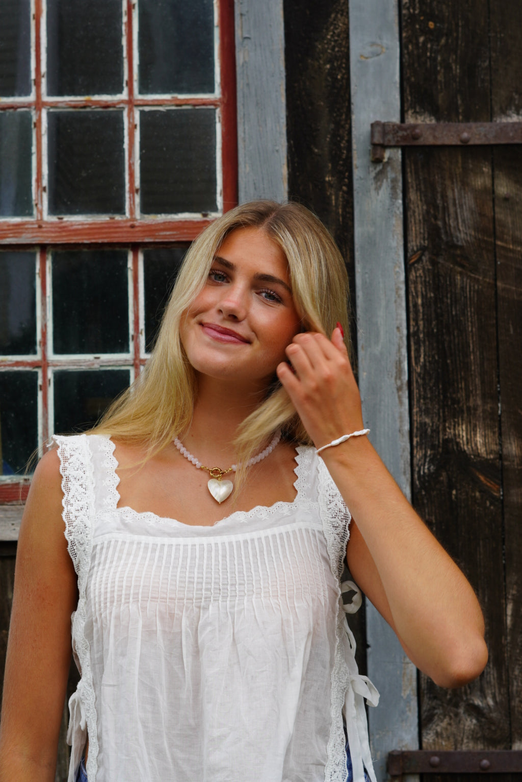 the sweet heart necklace