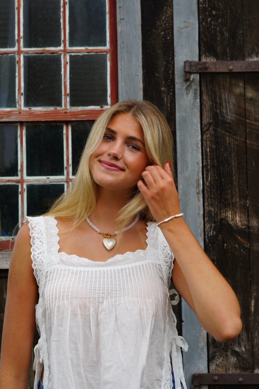 the sweet heart necklace