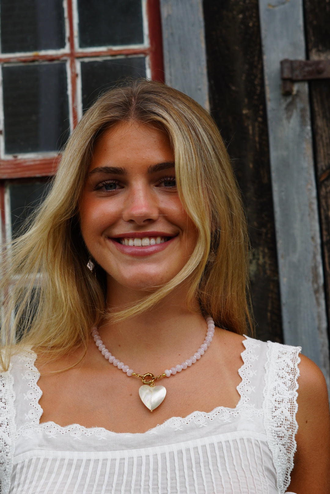 the sweet heart necklace
