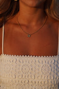 mermaid teardrop necklace