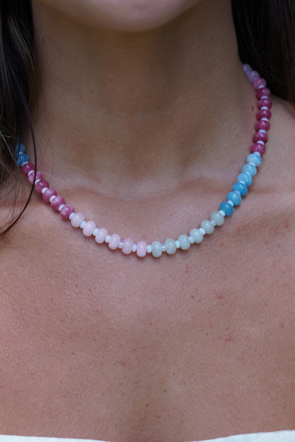 sugar coast beaded necklace
