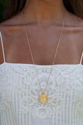 the medallion necklace