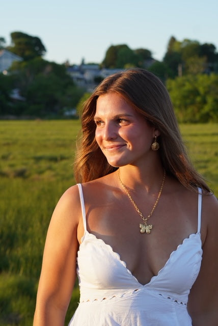 the painted lady necklace