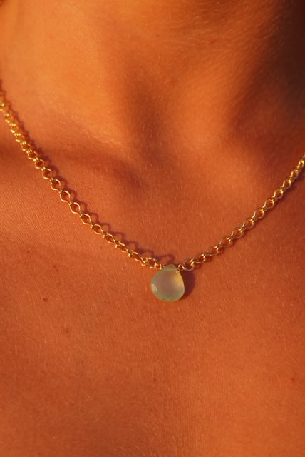 mermaid teardrop necklace