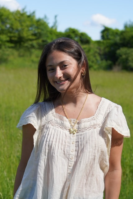 the painted lady necklace